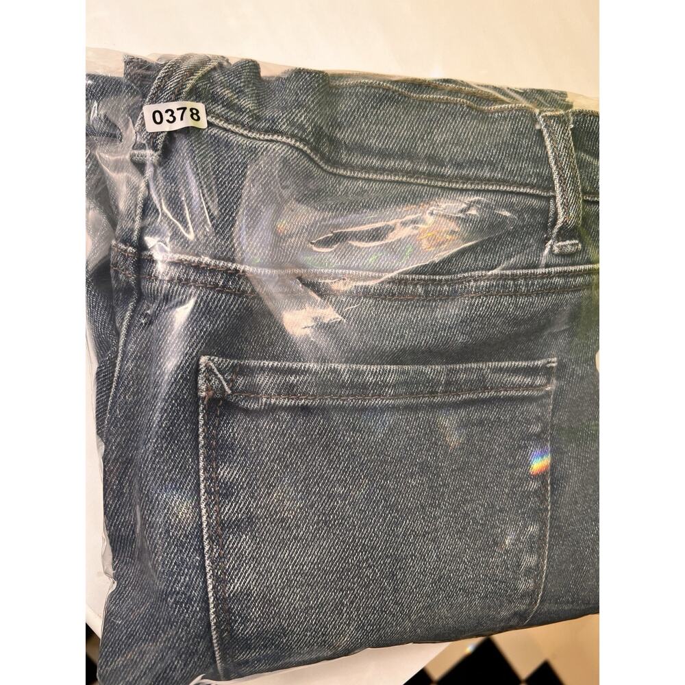 KENSIE JEANS Mid Rise Slim Straight Women’s Size 8/29 Raw Hem 30x27.5 Stretch - Picture 10 of 10